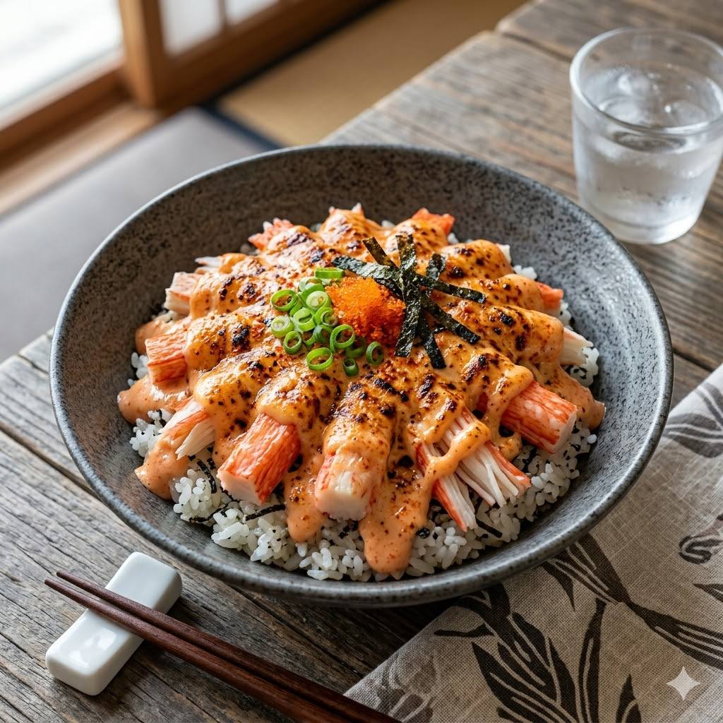 Mentai Rice Kani Rice Bowl Boss